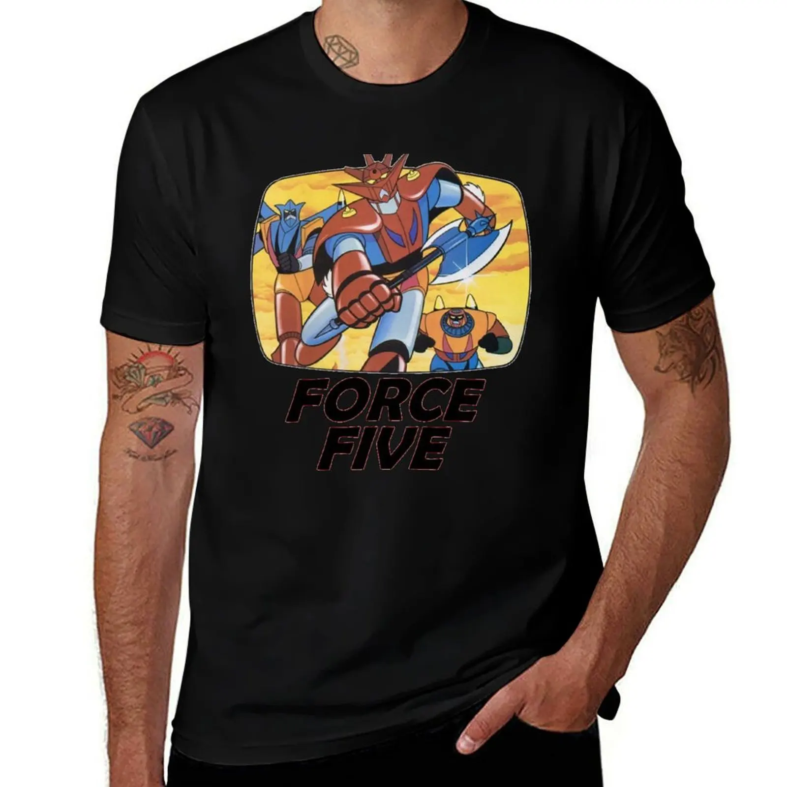 

FORCE FIVE T-Shirt t shirt for man 100 percent cotton funny t shirts man T-Shirt
