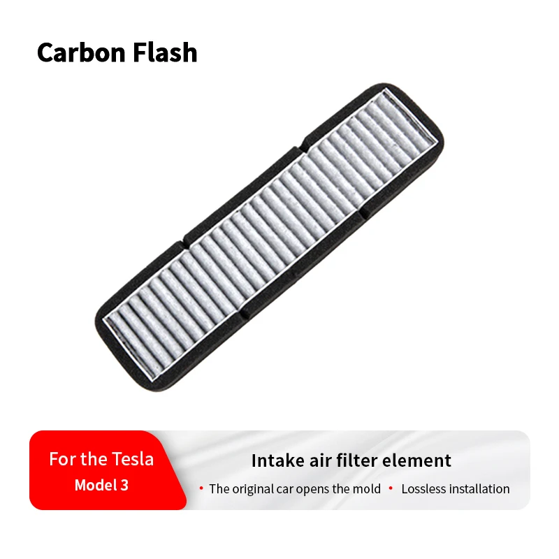 Suitable for Tesla 2021-2025 Model 3 Air Inlet Filter - White
