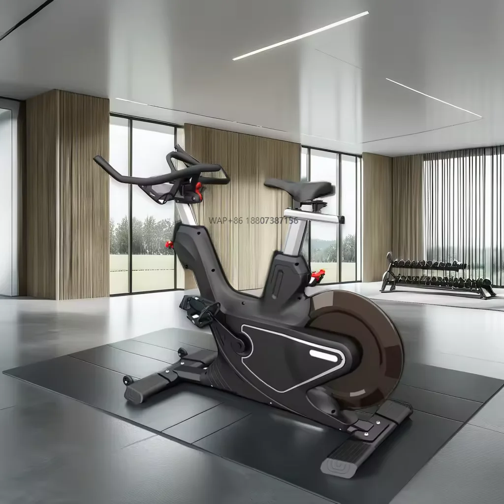 

Premium Magnetic Resistance Spin Bike - Ideal for Intense Cardio Training, Professional Gym Equipment for Fitness