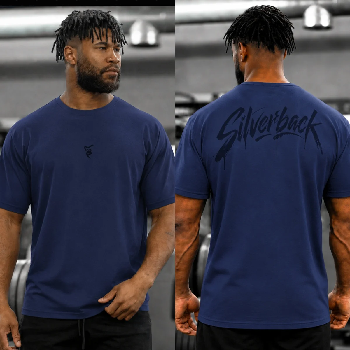 Fortitude T-Shirt Herren Gym T-Shirt GYM Grafik Baumwoll-T-Shirt mit Aufdruck Hochwertiger Luxus Unisex-Stil für Männer und Frauen – Detail 3