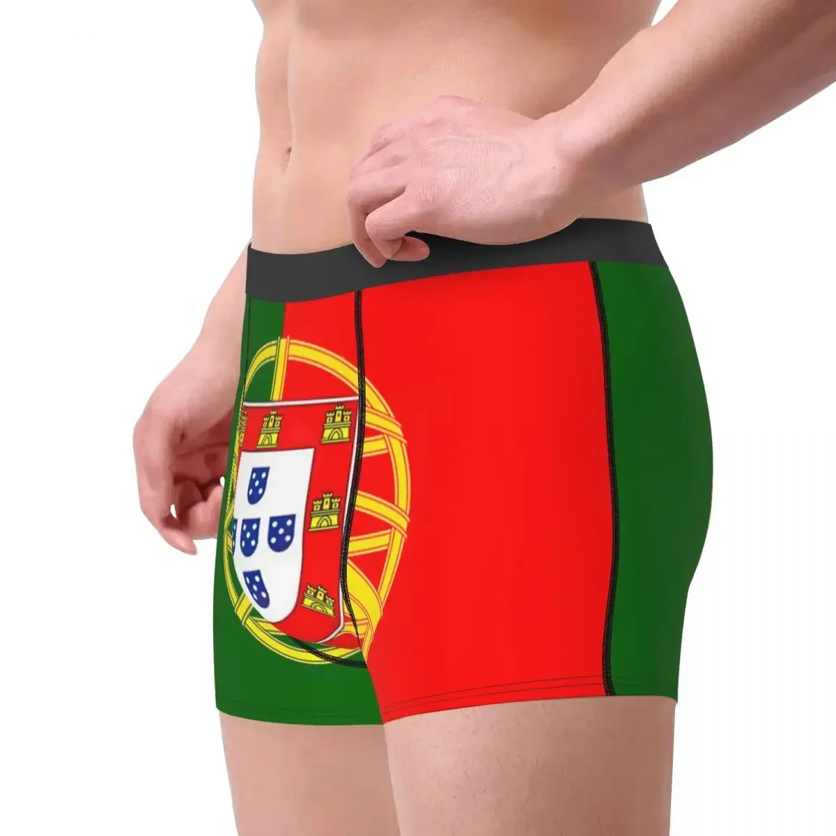 Flag Of Portugal Man Underwear Portuguese Flag Boxer Shorts Panties Hot Soft Underpants for Male