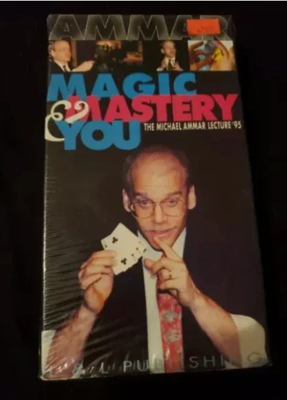 MAGIC MASTERY & YOU - THE MICHAEL AMMAR LECTURE 95' VHS - Trucchi di magia (download istantaneo)