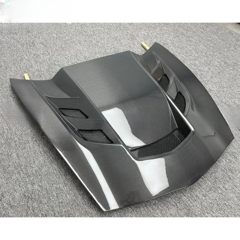 

KR2 Style Glossy Carbon Fiber Hood Corve C7 Z06