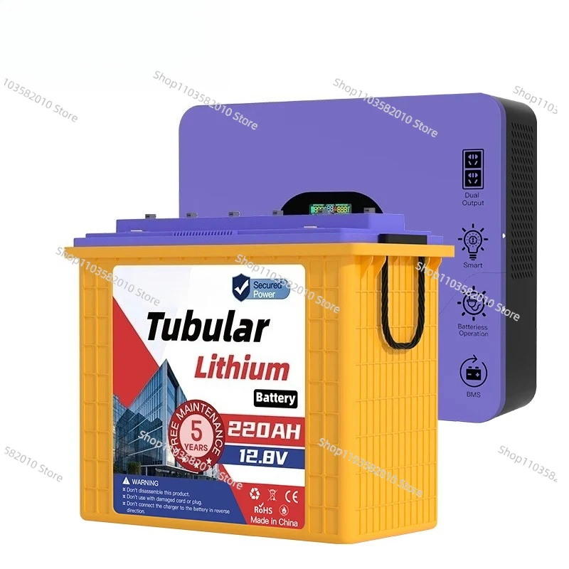 12.8V 300Ah Durable Solar Tubular Battery High Quality Solar Inverter Lithium Battery
