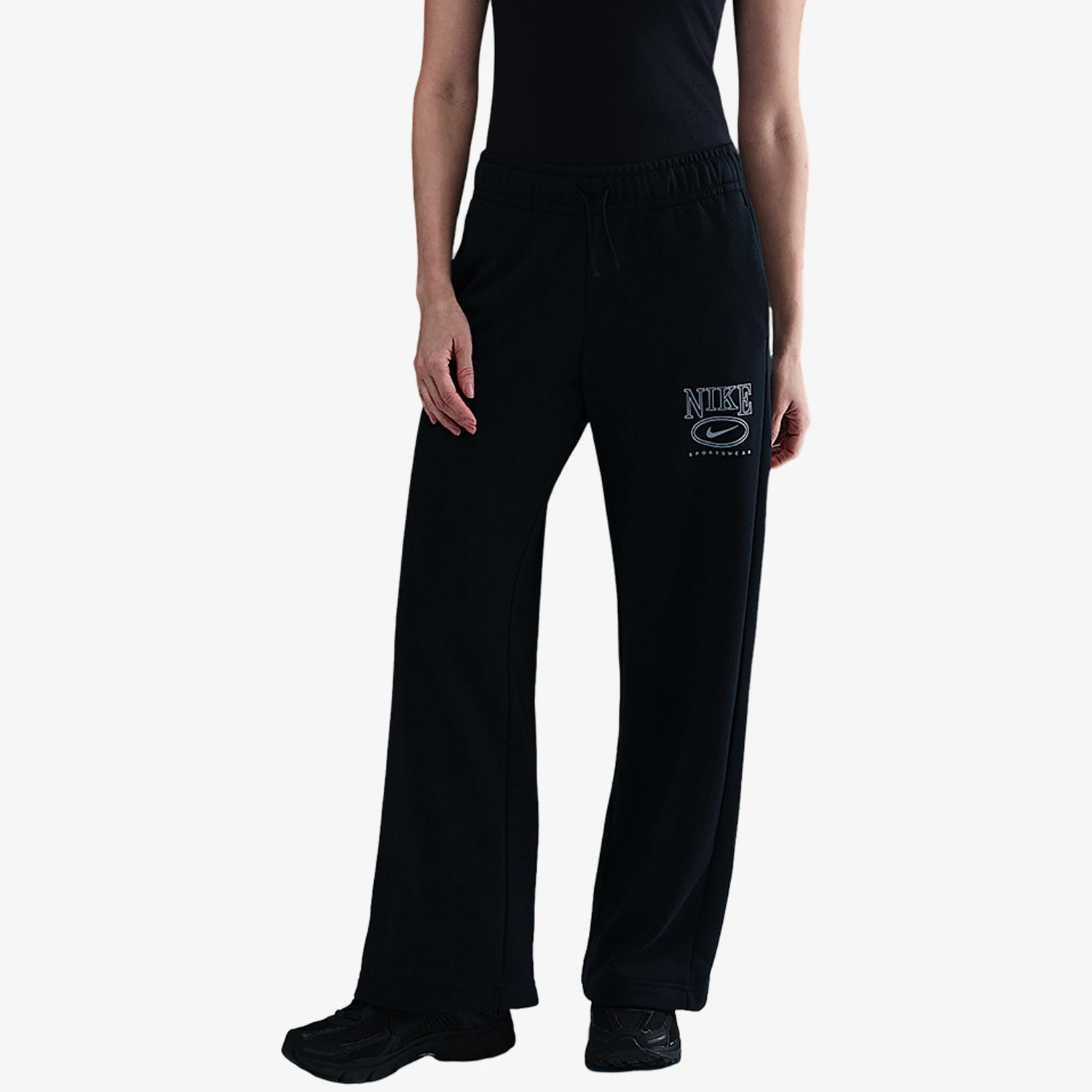

Новые женские дышащие спортивные свободные прямые брюки Nike Authentic HJ0870-010