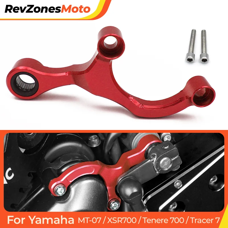

Motorcycle Gear Shift Stabilizer Support for Yamaha MT-07 MT07 XSR700 Tenere 700 Tracer 7 FZ07 YZF-R7 CNC Bracket