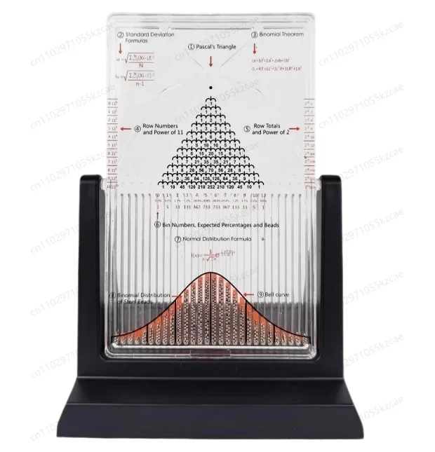 

Galton board normal distribution model scientific desktop ornament, decompression mathematics probability enthusiast gift