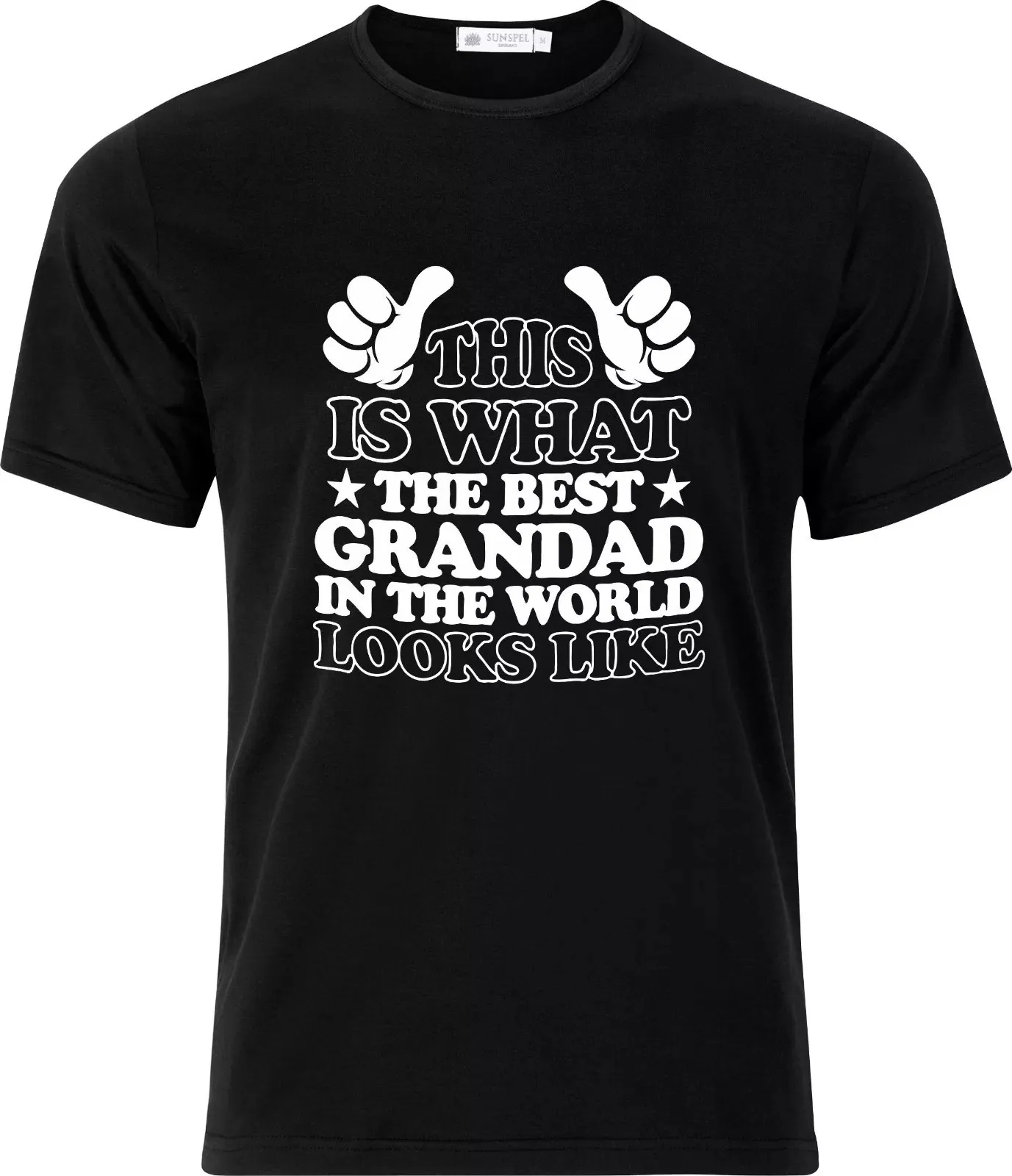 BEST GRANDAD IN THE WORLD LOOKS LIKE FUNNY FATHERSDAY XMAS BIRTHDAY T SHIRT Gift T-shirt for Father/Father