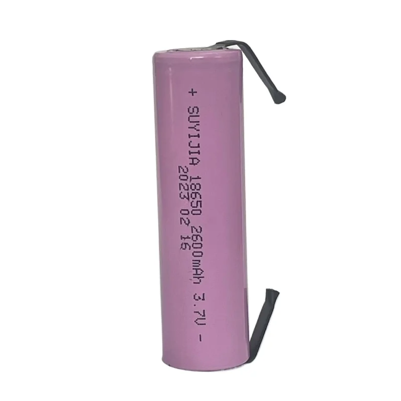 New 18650 3.7V 2600mAh Battery DIY Nickel Rechargeable Li-ion Lithium Batteries for Electronic Cigarettes Miner\'s Lamps Scooters