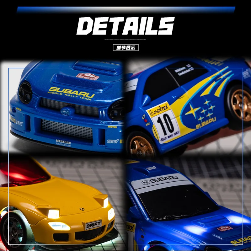 WHOOSH Licensed 1:43 Scale Mini RC Drift Car Full Proportional