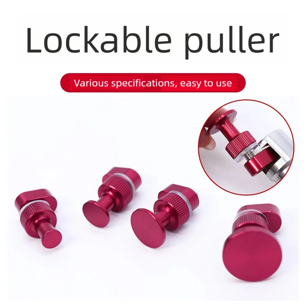 

Профессиональный алюминиевый комплект для ремонта вмятин автомобиля — многоразовый съемник круглых прокладок для вмятин и небольших яб (разные размеры), 4 шт.