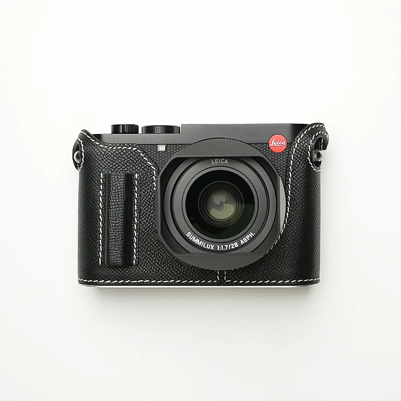 Mr. Steen Voor Leica Q3 Camera Case Beschermhoes Camera Bodysuit Camera Handgemaakt Stijl Leer Met Handpalm Echt Leathe Tas