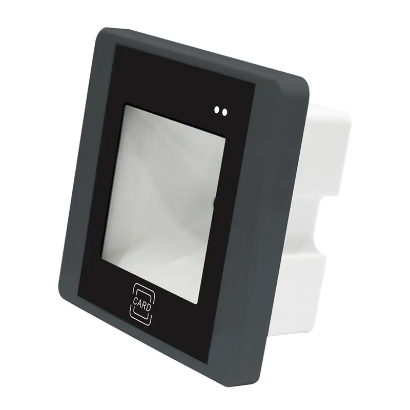 A25P R402 Series QR Code MF Card Reader /Wiegand Technology For Access Control Systems For Cellphones