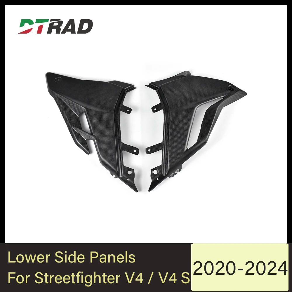 

For Ducati Panigale V4 V4 S 2018-2021 V4 R 2023-2024 Carbon fiber Lower Undertray Motorcycle Accessories