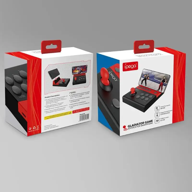 IPega PG-9135จอยเกมส์บลูทูธไร้สายจอยควบคุมเกมสำหรับ Android/Ios โทรศัพท์มือถือแท็บเล็ตโทรได้ Analog ต่อสู้เกม