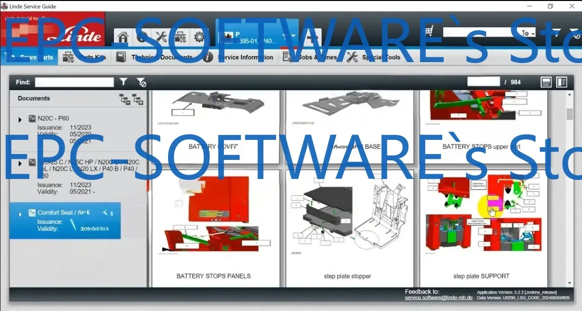 Linde Service Guide 5.2.2 LSG Manuals Update To U0290 [06.2024]