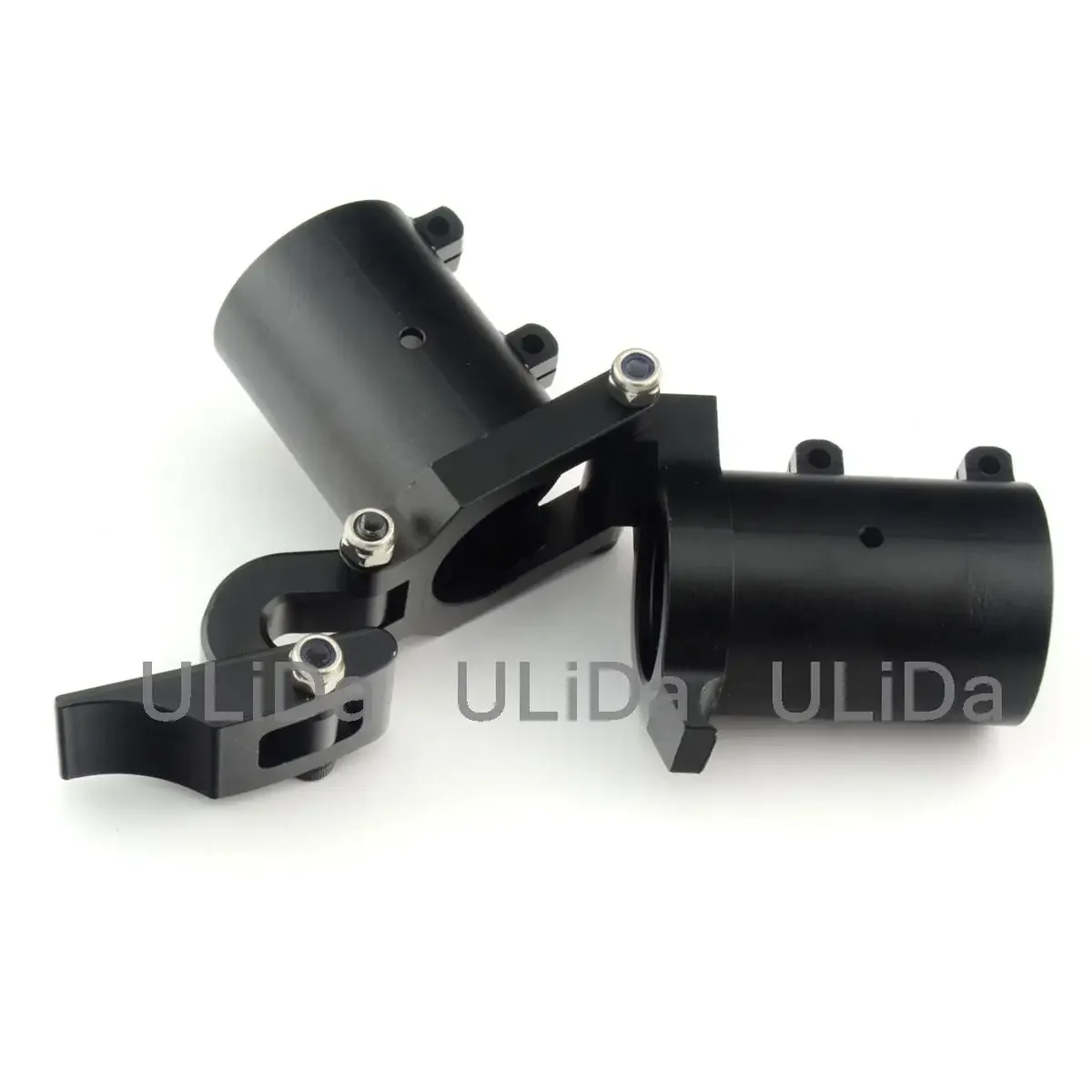 D30 更新 CNC 30 ミリメートルアルミ横方向折りたたみアームチューブジョイント水平折りたたみ RC マルチコプタークアッドコプター FPV