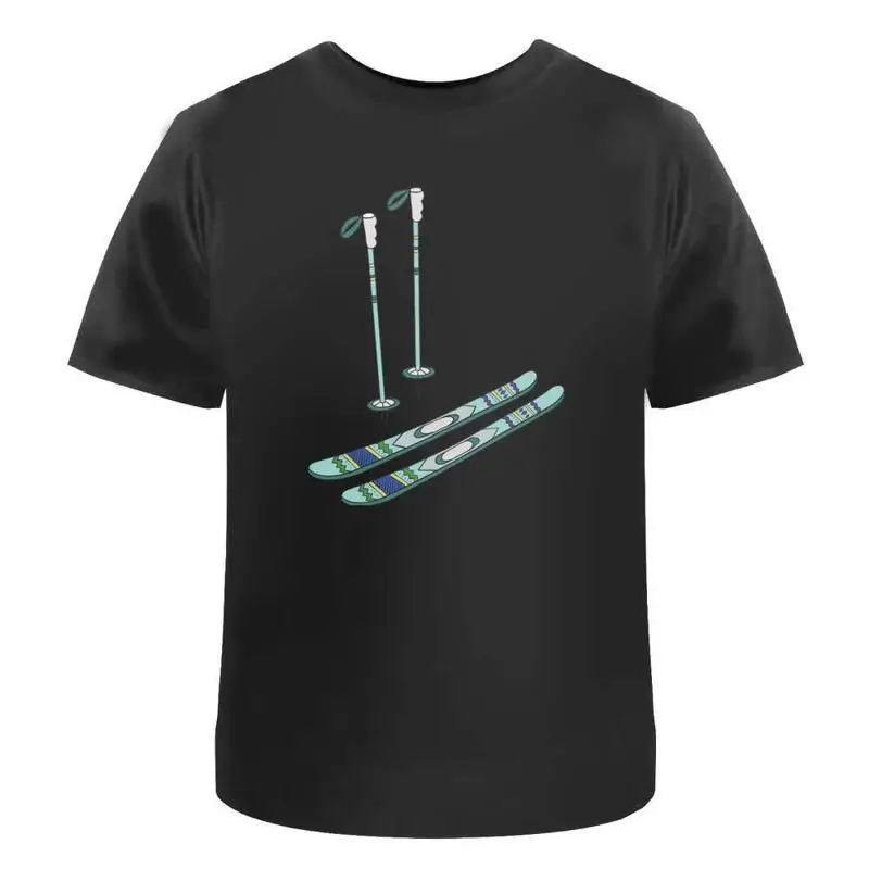 

Хлопковая футболка с рисунком лыжных палок Ta023935