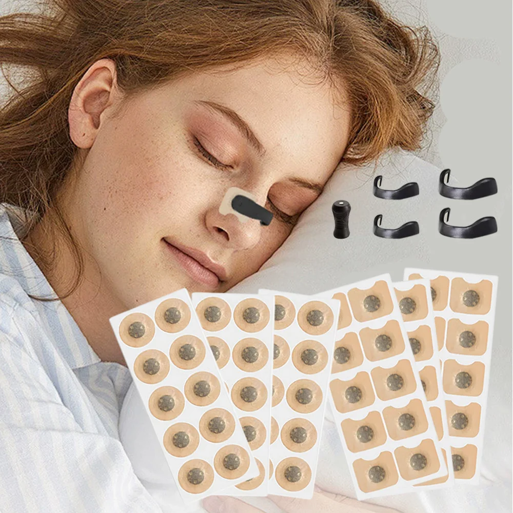 

Nasal Strips Nose Breathing Patches Children Suction Iron Tabs Magnetic Increase Sports Sleep Air Intake Adult Anti Snoring Tool