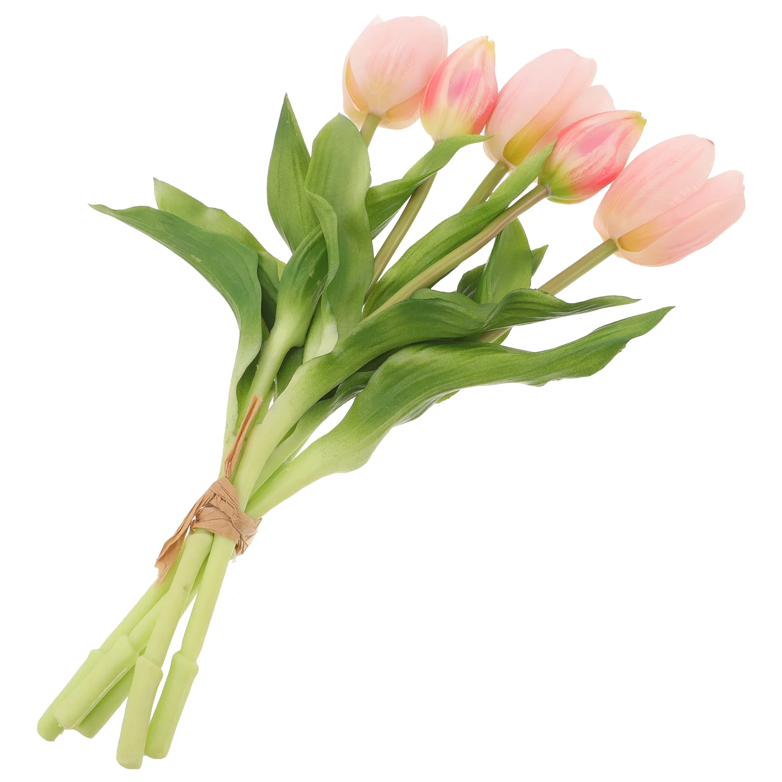 Tulpen Holding Boeket Decoratie Bruiloft Scène Layout Prop Home Decoratief Effect Bruid Simulatie Ornament Plastic