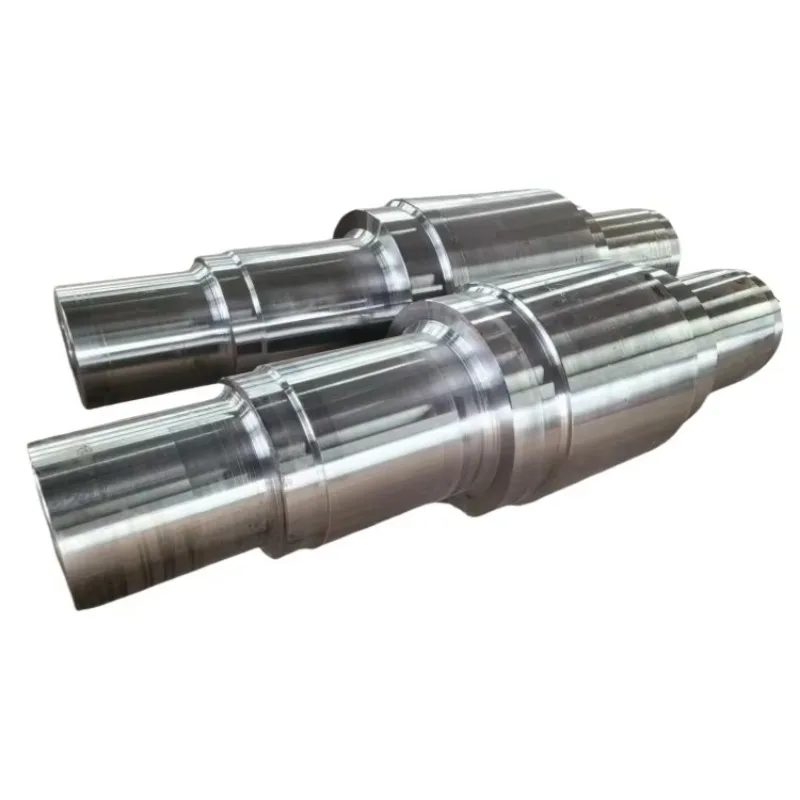 شفة تزوير من الفولاذ المقاوم للصدأ مخصصة دقيقة ساخنة مزورة مع عمود طويل ممتاز مقاوم للتآكل أكثر من 1200 مم #1