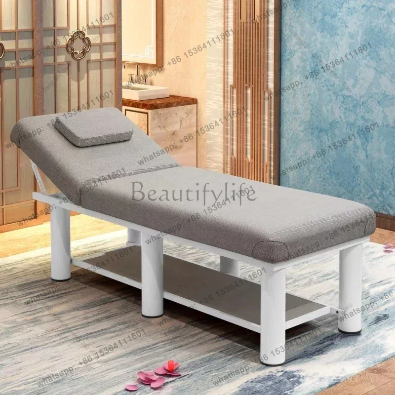 Factory Direct Sales Nordic Beauty Salon Massage Tables Foot Bath Multifunctional Massage Tables Adjustable Comfortable Furnitur
