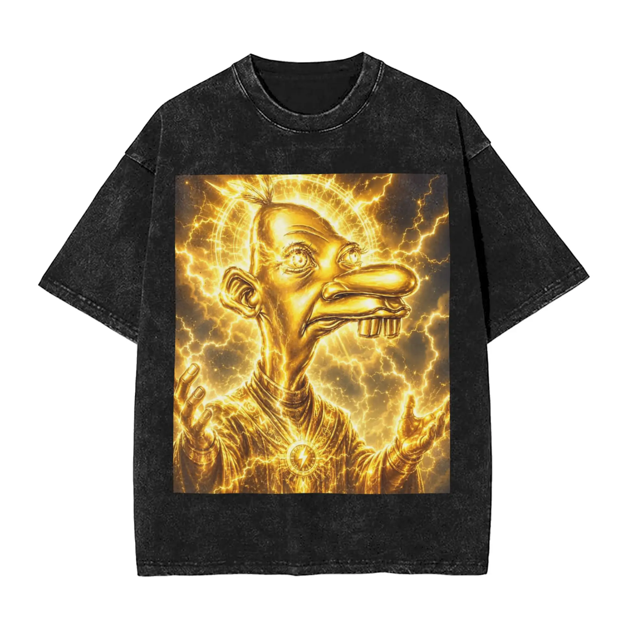 Funny Neegy Meme Gen Z Humour Gen Memes Sybau Washed T Shirt Streetwear Vintage T-Shirts  Tees Men Women Cotton Harajuku Summer