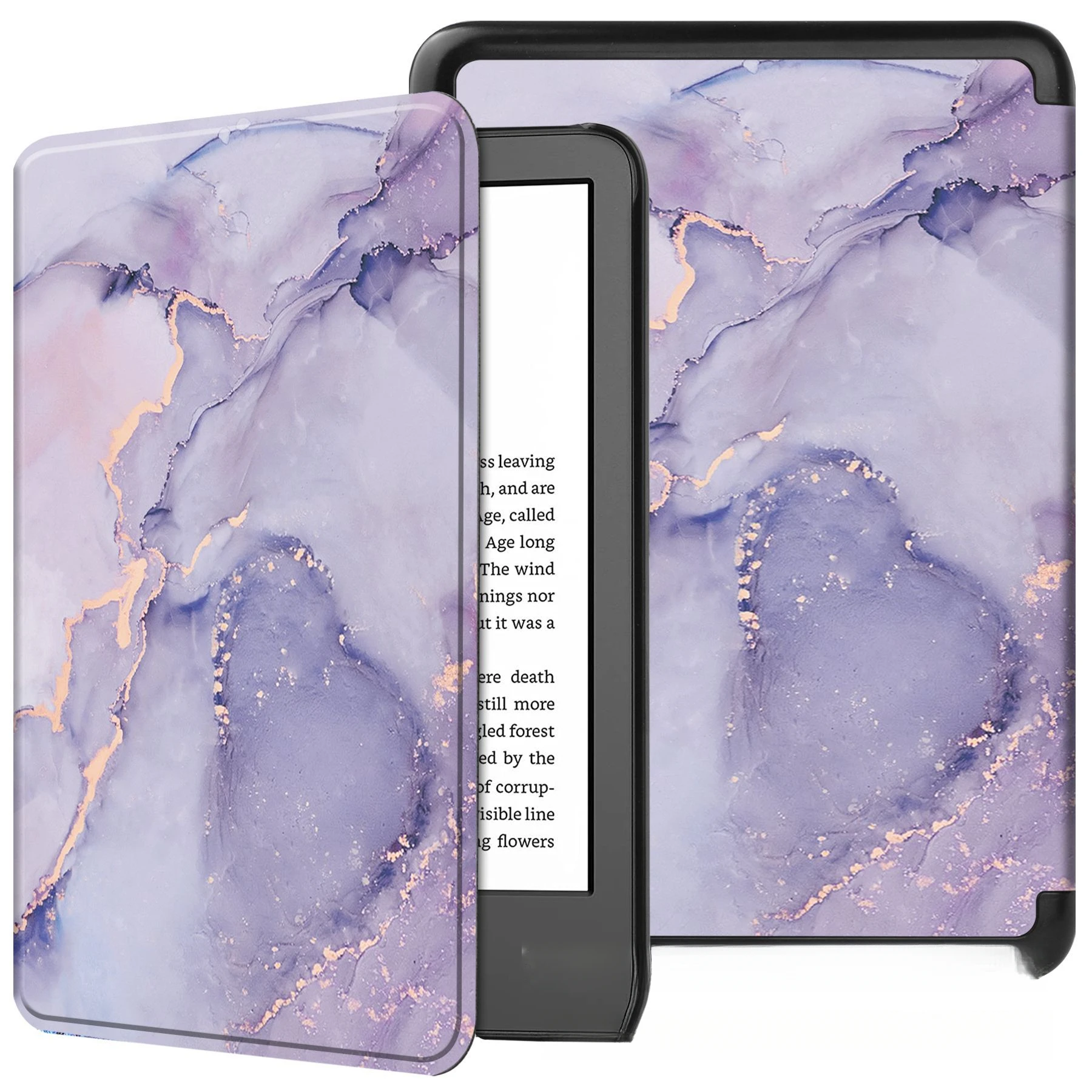 Flip-Hülle für Kindle Paperwhite 12. Generation 7 Zoll mit Auto-Wake-Sleep-Funktion Stoßfeste Abdeckung – Detail 1