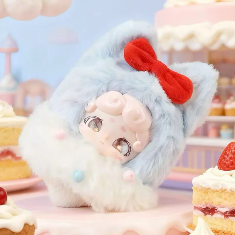 حقيقي محظوظ ديرناي ليلة سعيدة أرنب المخملية الجليد مفاجأة صندوق أعمى الديكور دمية صندوق هدايا غامض فتاة مفاجأة هدية