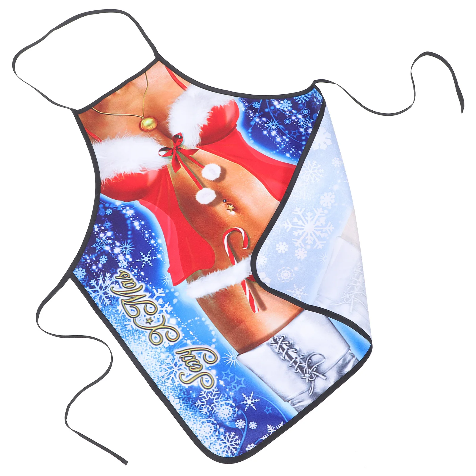

Christmas Apron Funny Cooking Apron For Men Women Kitchen Baking Bbq Oil Resistant Hot Pot Party Gardening Multi Use Aprons