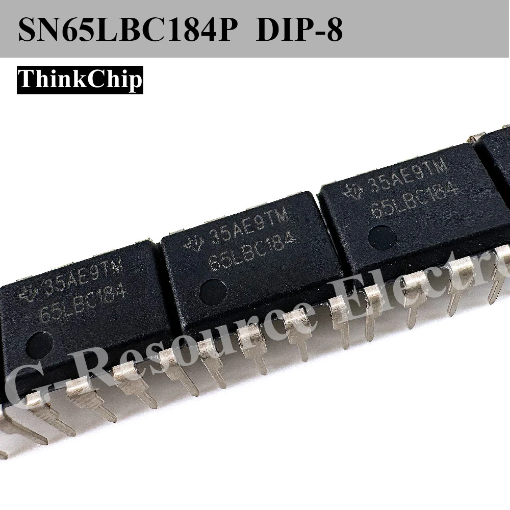 (10 pcs) SN65LBC184P (Marking 65LBC184) DIP-8 RS-485 Transceiver 250kbps SN65LBC184