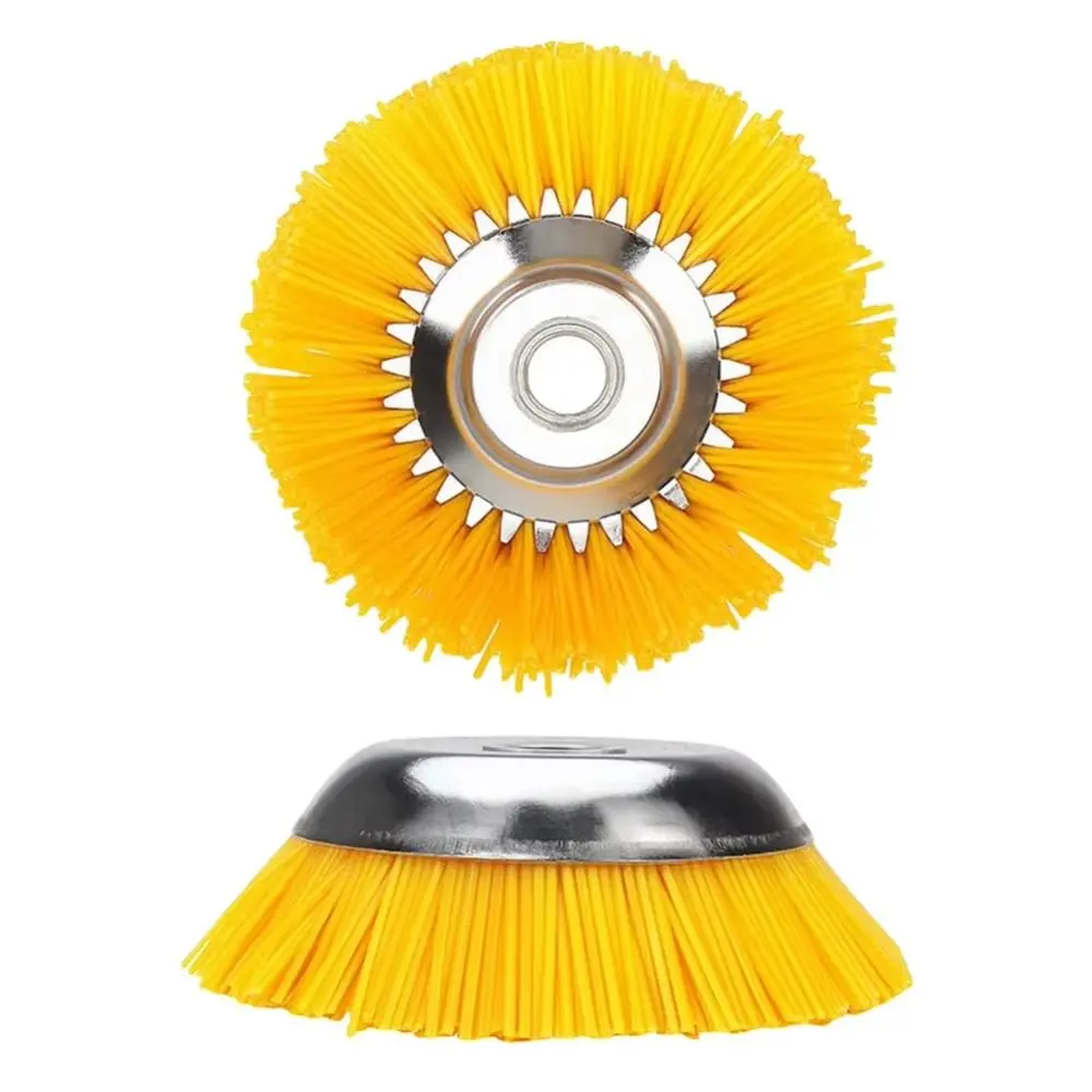 8 Inch Nylon Wire Weeding Head Steel Wire Wheel Nylon Brick Seam Nylon Wire Wheel Brush Disc Heavy Duty