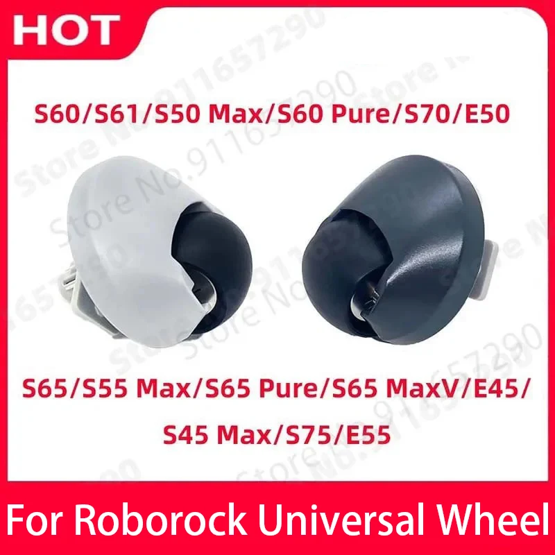 Original Roborock S5 MAX S55 Max S6 PURE S6 MAXV S70 S75 Universalrad Roboterstaubsauger Vorderrad Zubehör