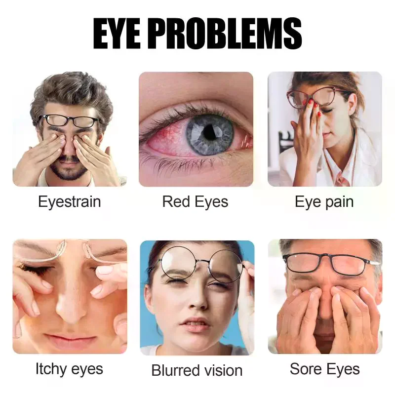 EELHOE cold compress sleep eye protection patch blueberry lutein eye protection patch relieves eye fatigue,