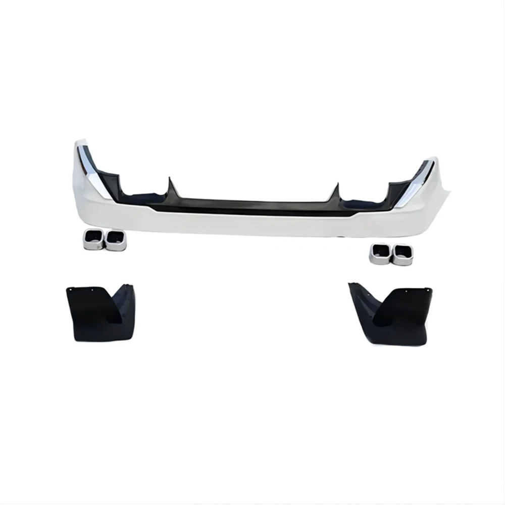 For Toyota Prado Fj120 2003-2009 Front Rear Bumper Upgrade To Modellista Model Facelift Body Kit