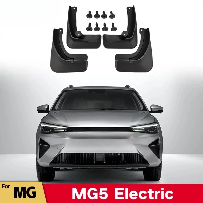 Mud Flaps For MG 5 MG5 EV Splash Guards MudFlaps Front Rear Mudguards Fender Car Exterior Accessories