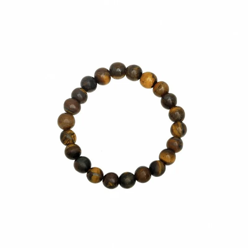 

New Chinese Style Tiger Eye Beaded Bracelets for Women Light Luxury Retro Niche Design Stackable Couple Bracelets Gifts