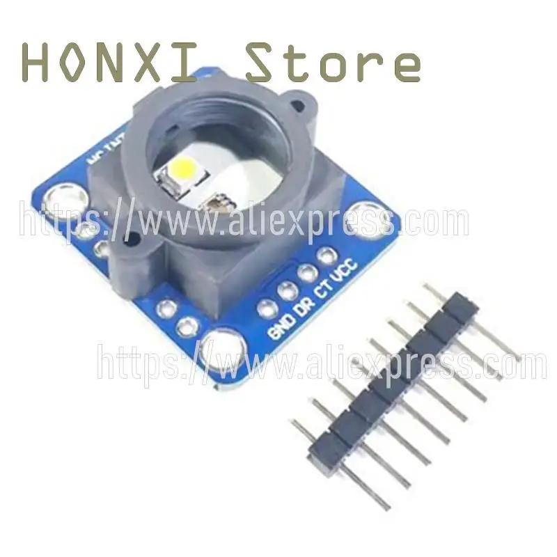 1PCS GY-33 TCS34725 color induction identification sensor serial port module replacement TCS230 TCS3200