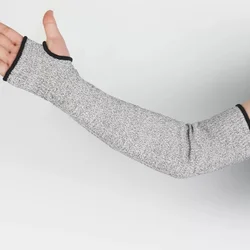 Level 5 Anti-Cut Safety Sleeves Cutting Resistant Arm Puncture Gloves Breathable Protector Household Arm Guard Bracers