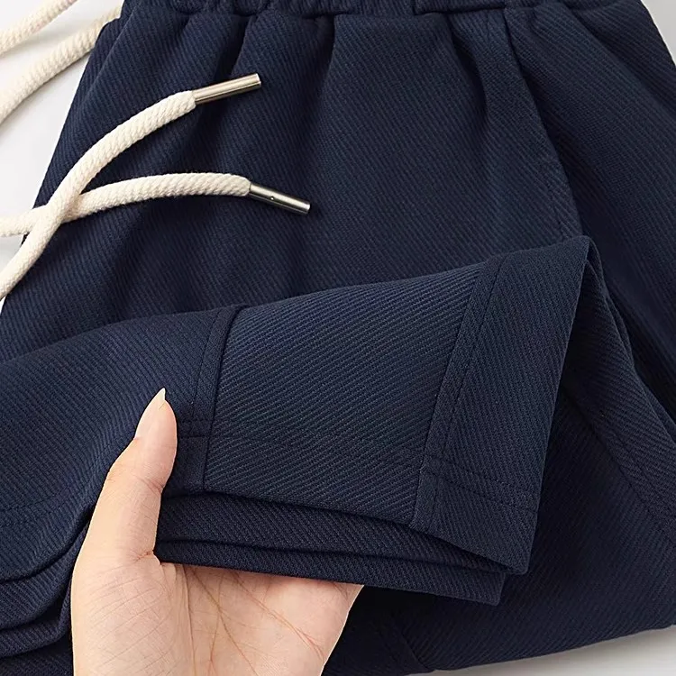 

Классические мужские синие спортивные шорты из тонкой ткани с лоскутным узором, длиной до колена, повседневные, свободного кроя, летние, модные, для активного отдыха, молодежные