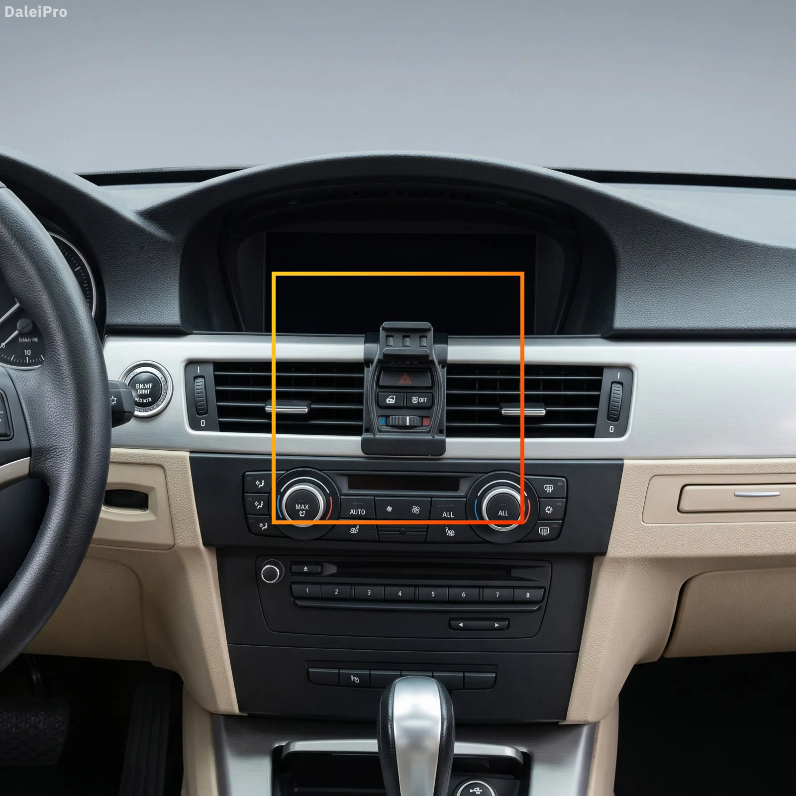 Designed for BMW 3 Series e90 2005-2008-2011 Phone Holder Car Magnetic Mount Smart Sensing Wireless Charging One-Touch Release