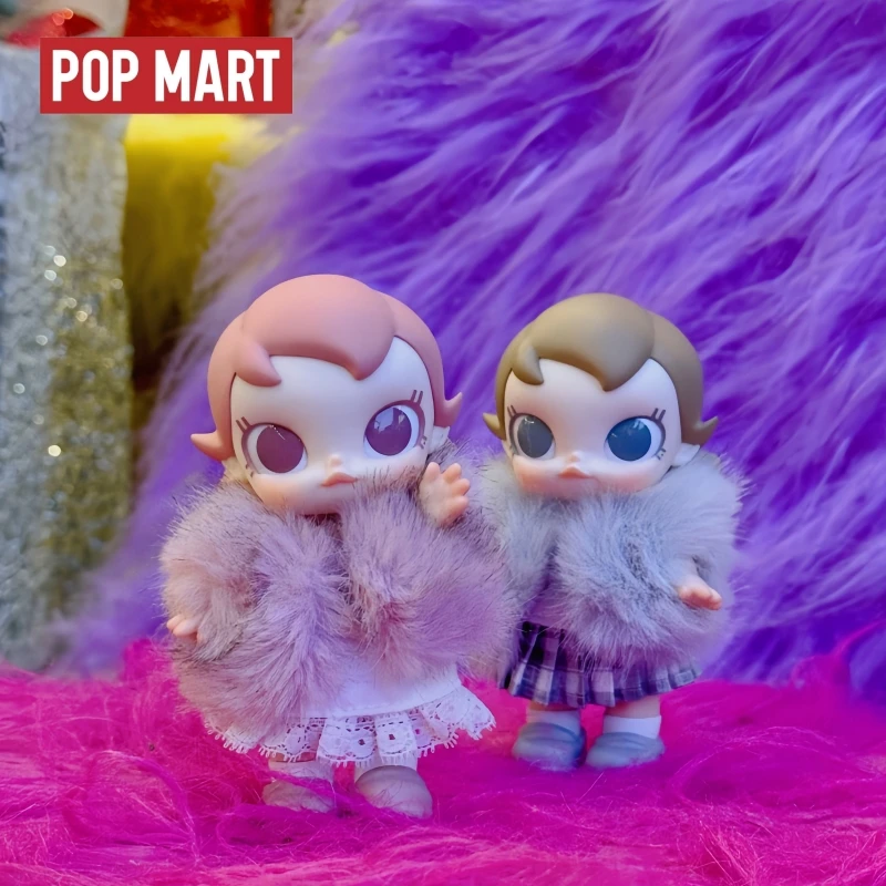 

New Hot Genuine In Stock Popmart Baby Molly Actively Winter Guide Serie Surprise Blind Box High Quality Pendant Decoration Gifts