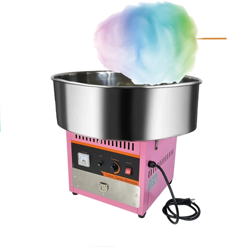 

Hot Selling Small Commercial Fully Automatic Desktop Fancy Cotton Candy Electric Cotton Candy Making Machine