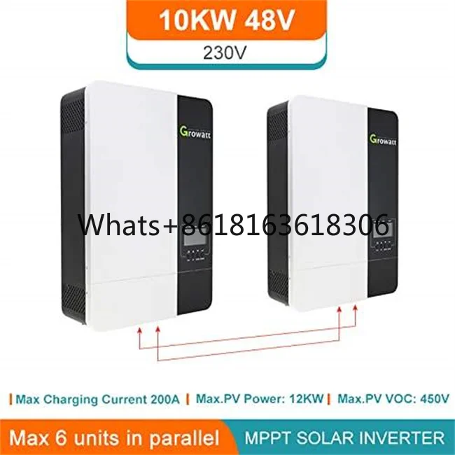 Growatt SPF5000ES onduleur hybride 5kw solar inverter  with  grid 10 kw    off  