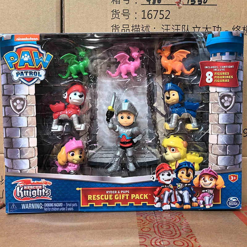 

Original Paw Patrol Vehicle Car Set Ryder Tracker Everest Chase Rex Skye Rocky Marshall Zuma Action Figure Birthday Gift Toy
