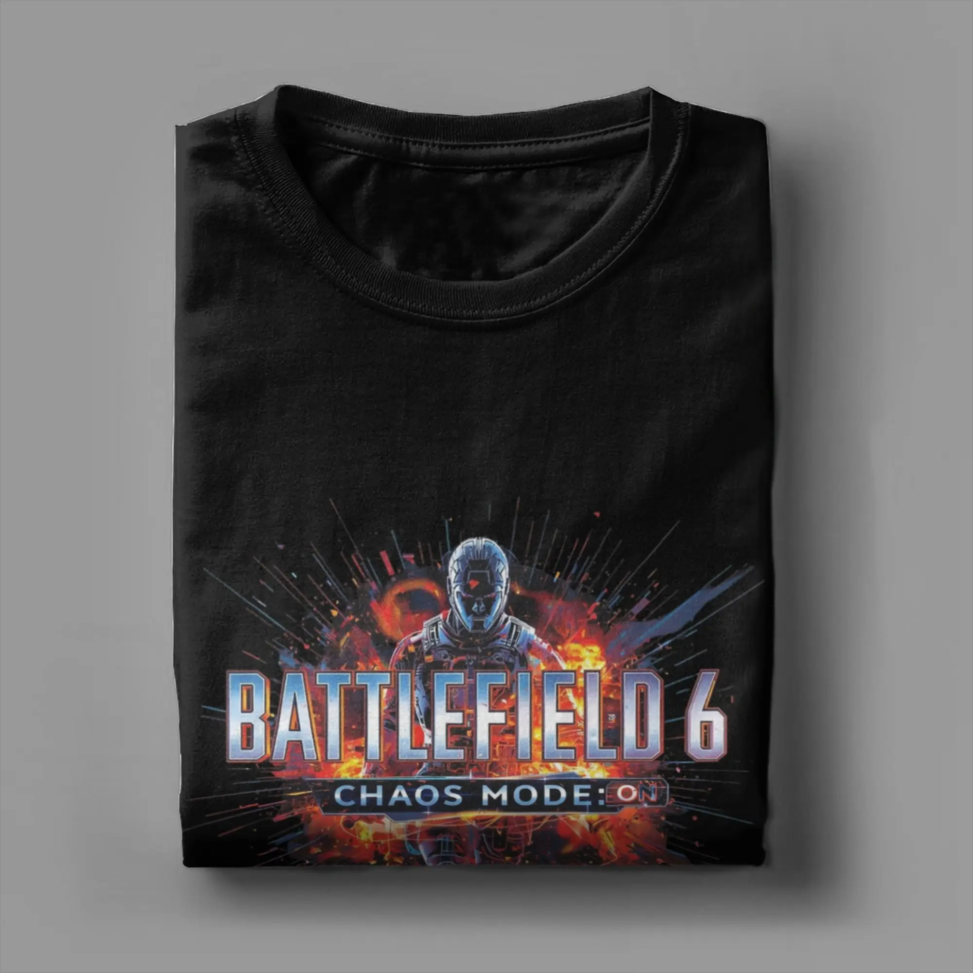 الرجال النساء أزياء ساحة المعركة 6 ألعاب مضحكة BF6 تي شيرت القطن تي شيرت الملابس #3