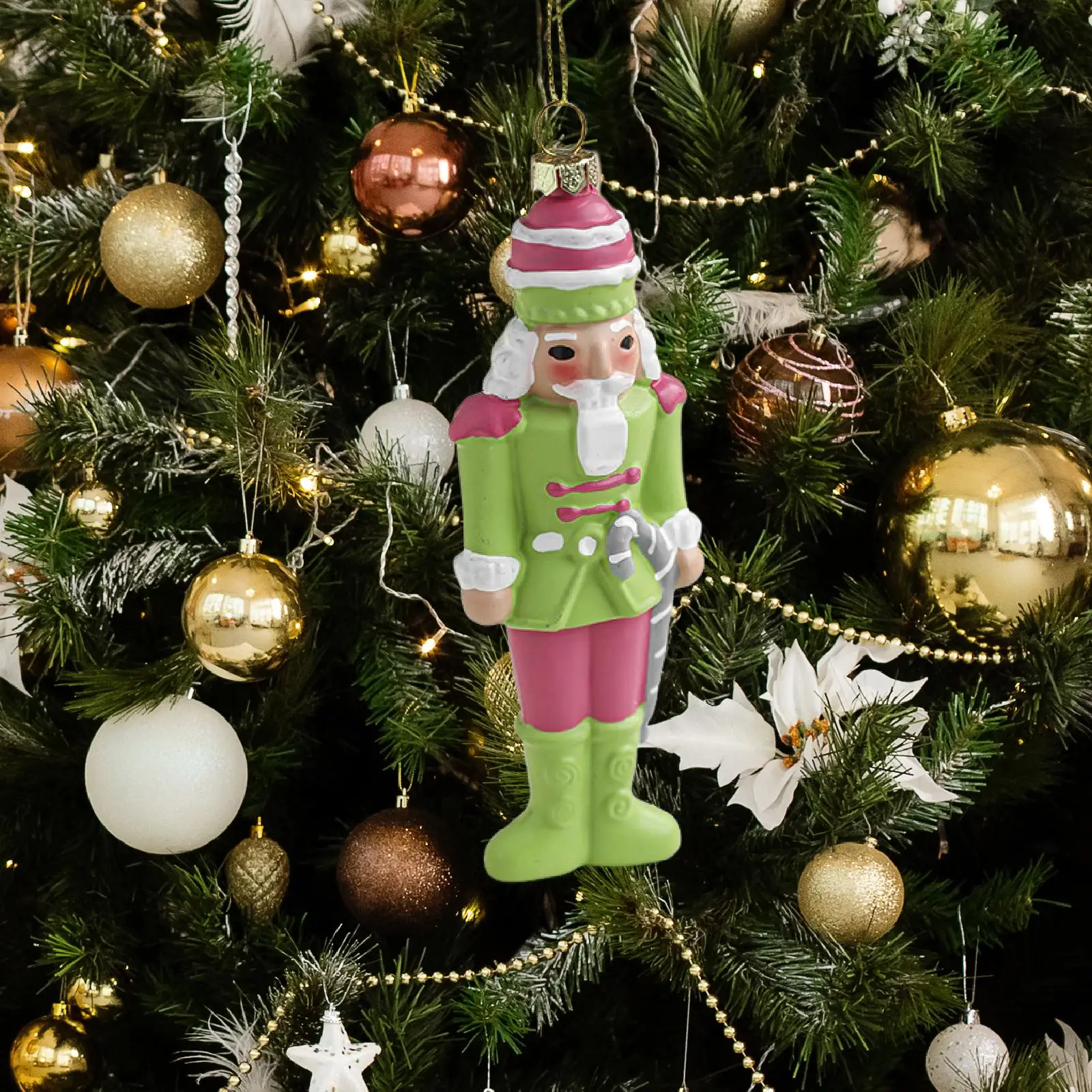 Nutcracker Hanging Ornament Figure Gift Xmas Tree Figure Christmas Decoration for Bedroom Crafts Mantle Home Cabinet Nutcracker Hanging Ornament Figure Gift Xmas Tree Figure Christmas Decoration for Bedroom Crafts Mantle Home Cabinet