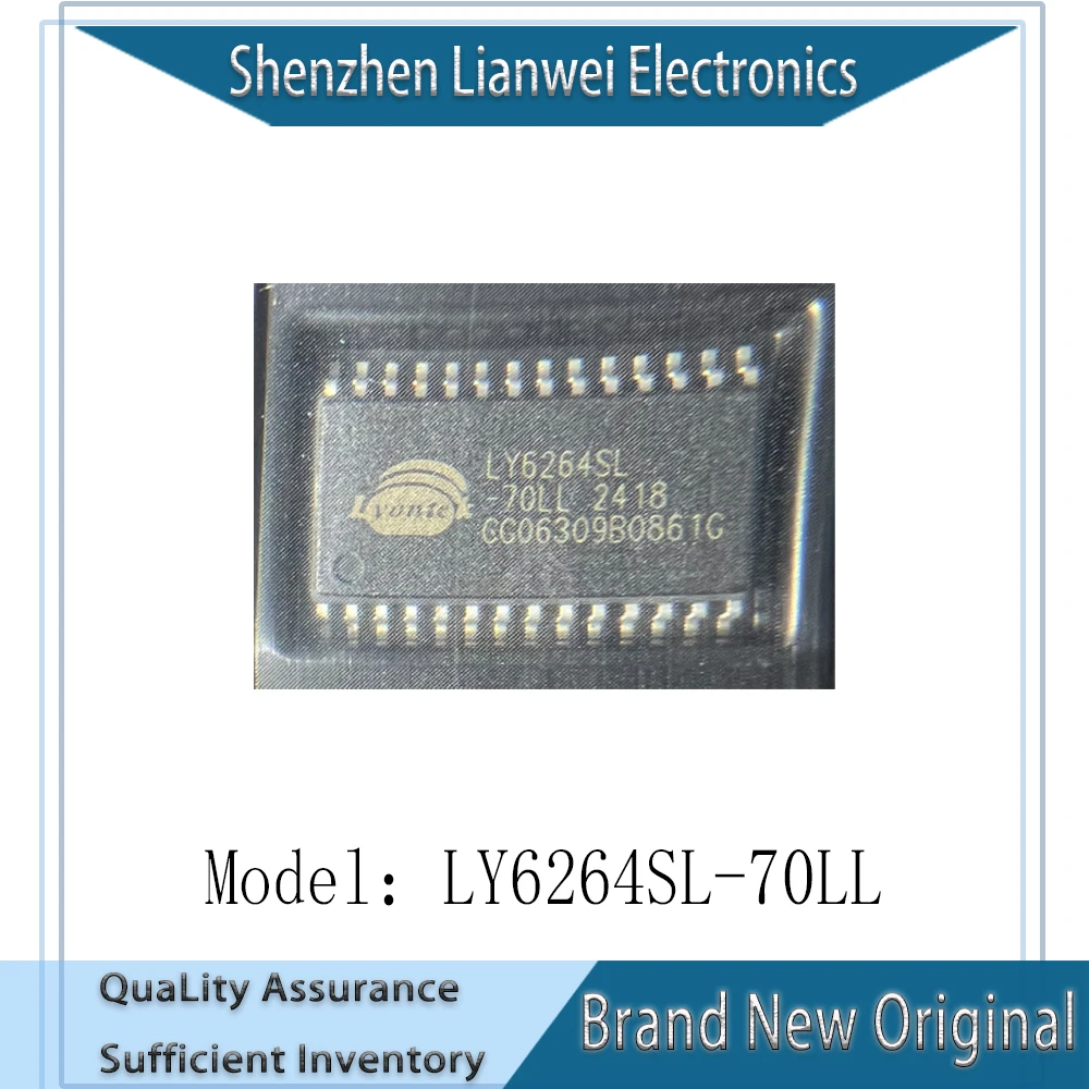 

100% New Original LY6264SL-70LL LY6264SL IC Chipset SOP-28