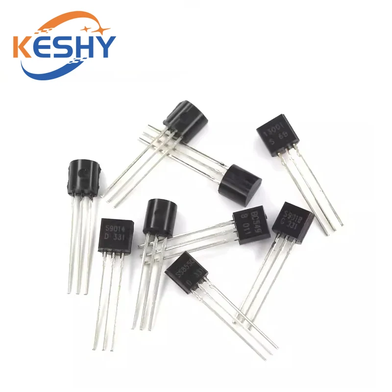 

50PCS S8050 SS8550D S8550D TL431 S9013 S9014 2N3904 SS8050 S9012 78L05 2N5551 2N222 MJE13001 BC547B S9018 S9015 Transistor TO-92