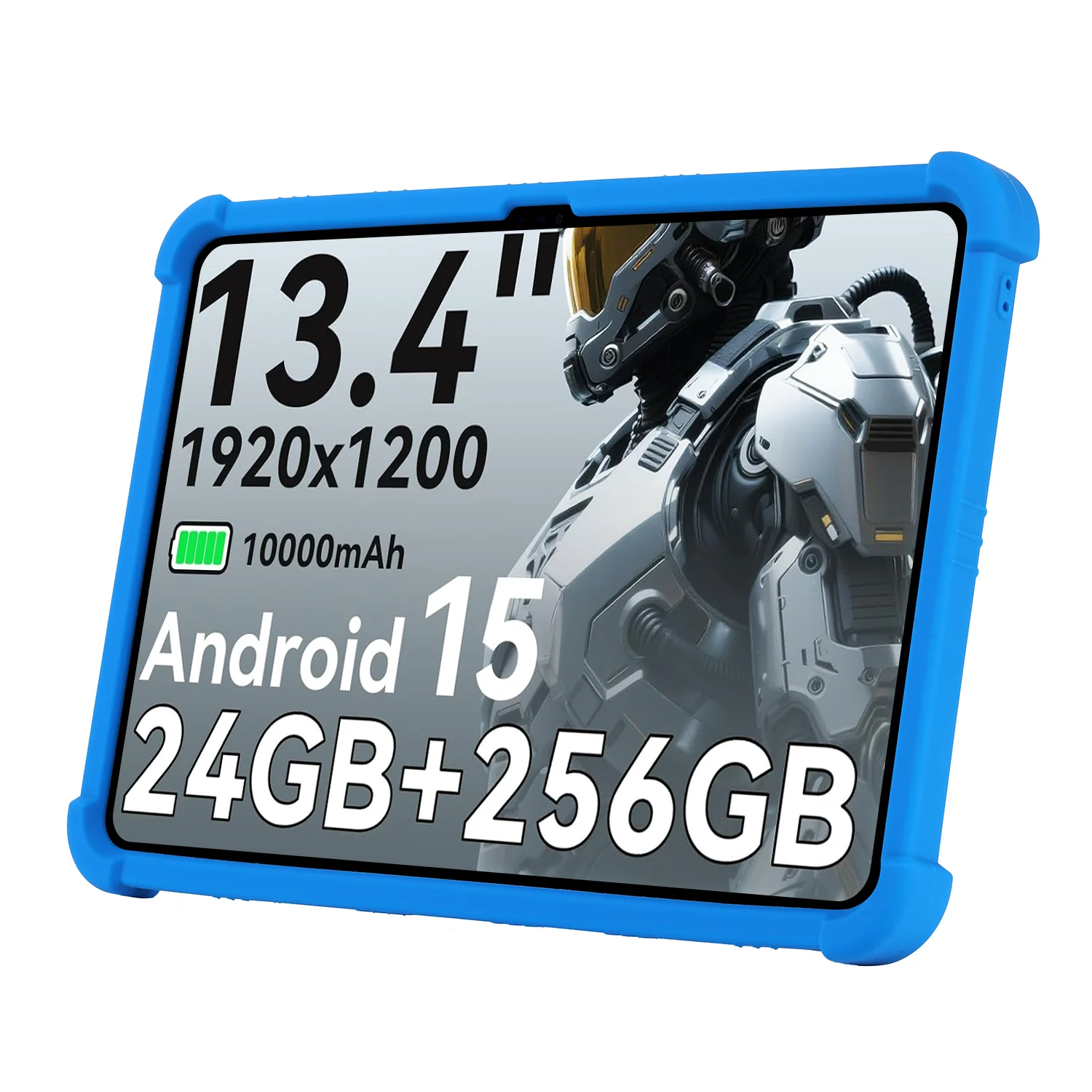 For FIRYMID G99 Tablet 13.4-inch Tablet Case Kids-Friendly Soft Silicone Adjustable Stand Cover Protective Sleeve